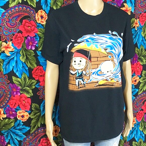 MEN'S MASHUP SHIRT PIRATES x AVATAR x GUARDIANS OF THE GALAXY MENS SIZE MEDIUM - Picture 4 of 7